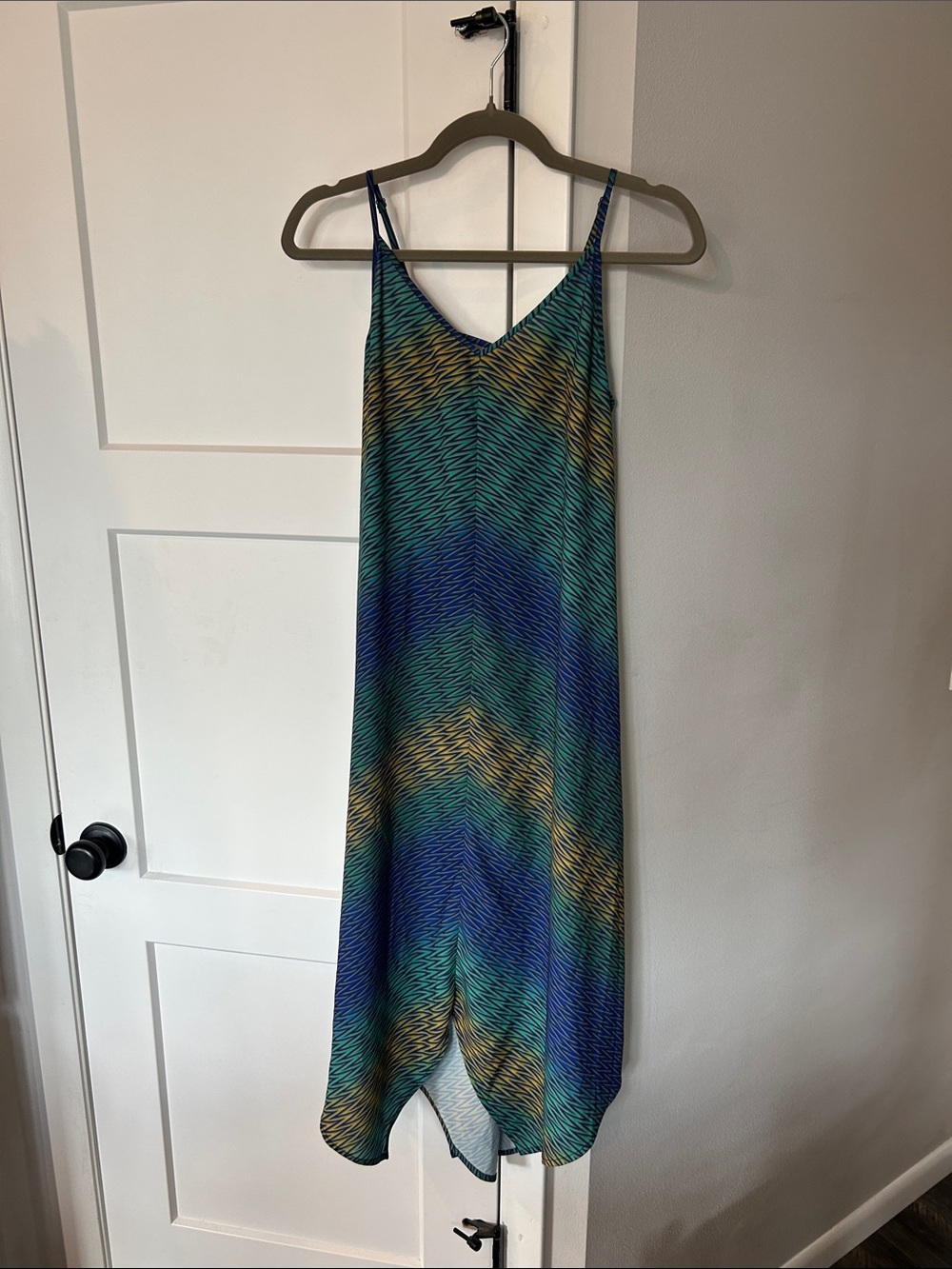 Prana Multicolor Strappy Zebra-Print Women's Top
